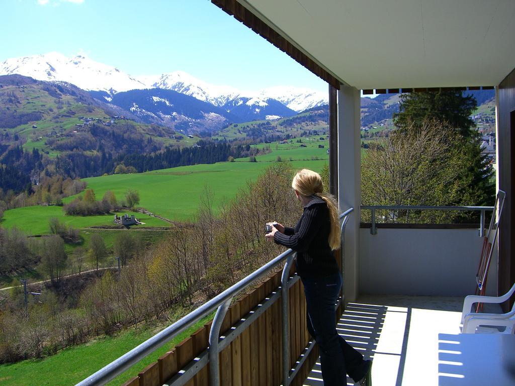 Apartment In Disentis Esterno foto