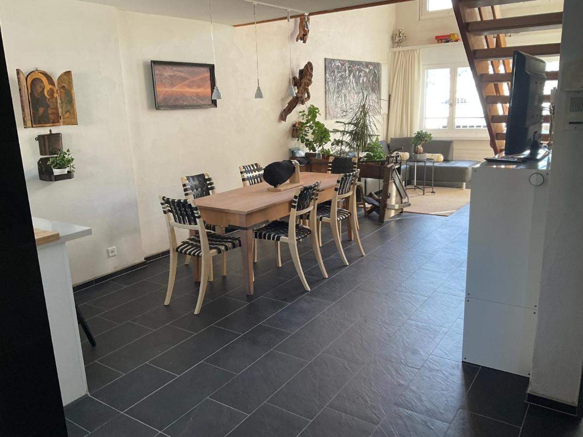 Apartment In Disentis Esterno foto